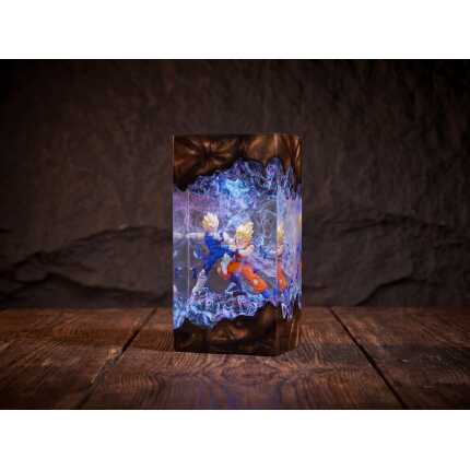 Fantasy Fighter epoxy night light detail 2