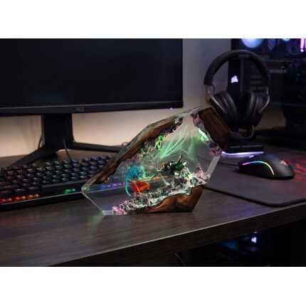 Fantasy Battle Handmade Epoxy Resin Night Light - EpoLume
