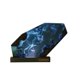 Detail view of Dragon Epoxy Night Light handmade epoxy resin lamp