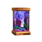 axolotl resin night light handmade resin night light by EpoLume - product photo
