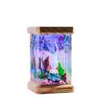 axolotl resin night light handmade resin night light by EpoLume - detail photo 1