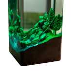 gundam forest resin night light handmade resin night light by EpoLume - detail photo 4