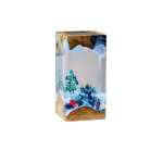 mecha warrior winter resin night light handmade resin night light by EpoLume - product photo