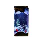 mecha warrior winter resin night light handmade resin night light by EpoLume - detail photo 4