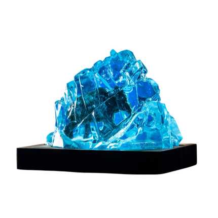 frozen bear resin night light handmade resin night light by EpoLume - product photo