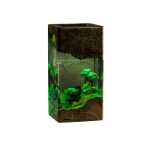 miniature forest cottage resin night light handmade resin night light by EpoLume - detail photo 7