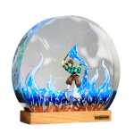 tanjiro water breathing resin night light handmade resin night light by EpoLume - product photo