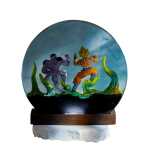 goku vs frieza resin night light handmade resin night light by EpoLume - detail photo 3
