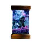 godzilla resin night light handmade resin night light by EpoLume - product photo