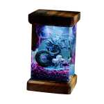 godzilla resin night light handmade resin night light by EpoLume - detail photo 2