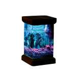 godzilla resin night light handmade resin night light by EpoLume - detail photo 3