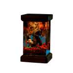 godzilla resin night light handmade resin night light by EpoLume - detail photo 4