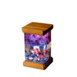 creepy clown resin night light handmade resin night light by EpoLume - product photo