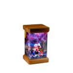 creepy clown resin night light handmade resin night light by EpoLume - detail photo 1