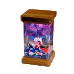 creepy clown resin night light handmade resin night light by EpoLume - detail photo 2