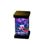 creepy clown resin night light handmade resin night light by EpoLume - detail photo 3