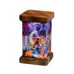 astronaut on moon resin night light handmade resin night light by EpoLume - product photo