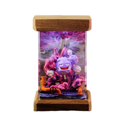 weezing resin night light handmade resin night light by EpoLume - product photo