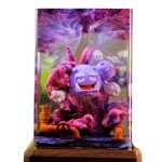 weezing resin night light handmade resin night light by EpoLume - detail photo 2