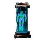 vegeta resin night light handmade resin night light by EpoLume - detail photo 3