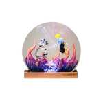trunks vs frieza resin night light handmade resin night light by EpoLume - detail photo 3