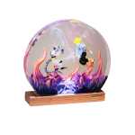trunks vs frieza resin night light handmade resin night light by EpoLume - detail photo 4
