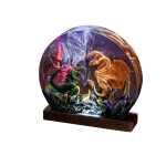 godzilla vs hydra resin night light handmade resin night light by EpoLume - product photo
