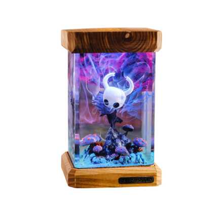 hollow knight resin night light handmade resin night light by EpoLume - product photo