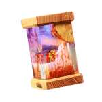 torii gate autumn resin night light handmade resin night light by EpoLume - detail photo 4