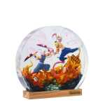tengen vs gyutaro resin night light handmade resin night light by EpoLume - detail photo 2