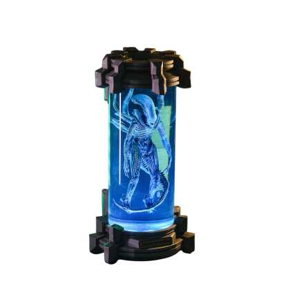 xenomorph resin night light handmade resin night light by EpoLume - product photo