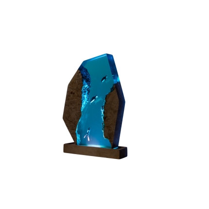 Sea Turtle Epoxy Night Light handmade epoxy resin night light