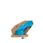 Detail view of Whale Epoxy Night Light handmade epoxy resin lamp